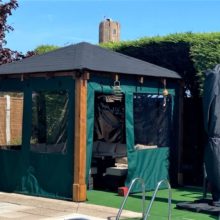 Green Gazebo Side Panels