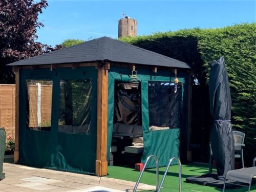 Green Gazebo Side Panels