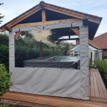 Heavy Duty Gazebo Side Panel with Grey Window