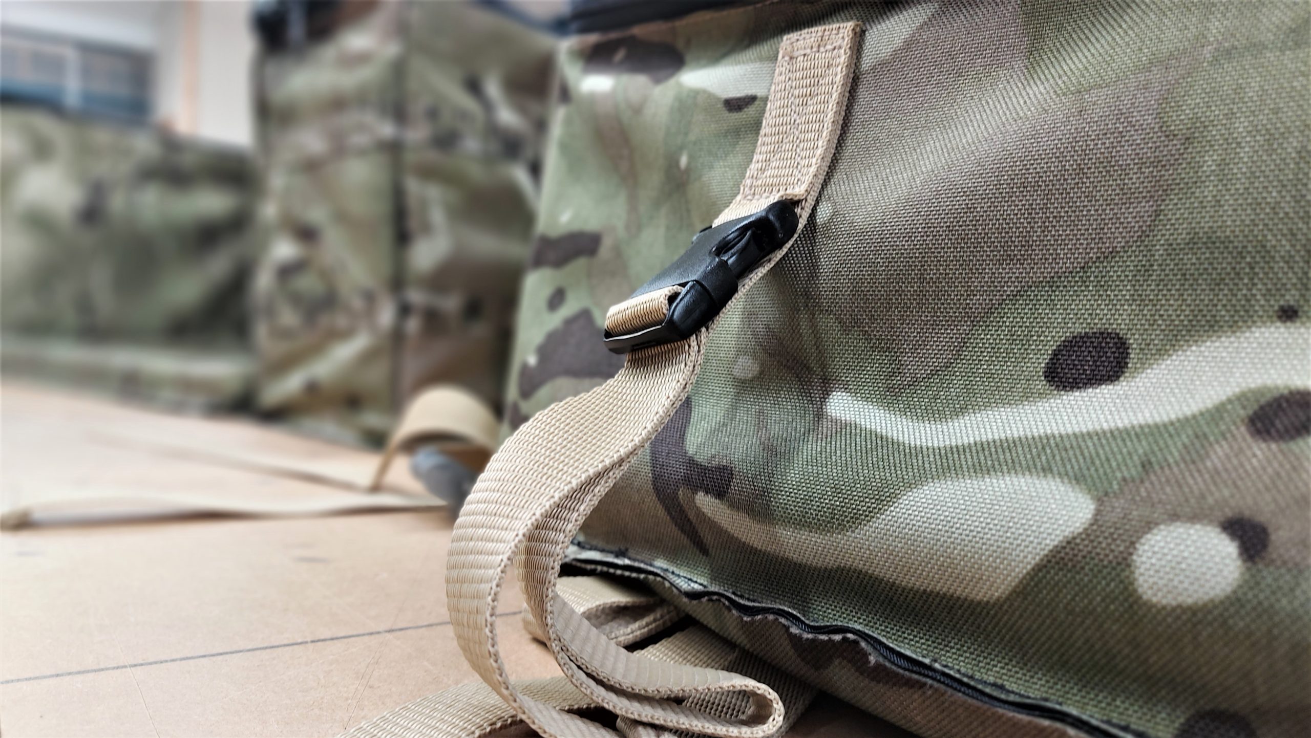 Camouflage Bag with Buckle