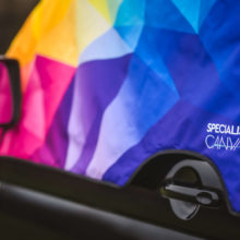 Windscreen Cover Side View