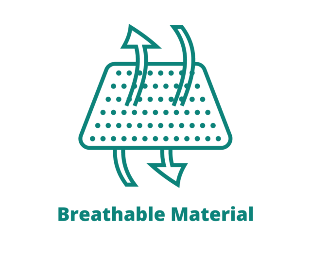 Breathable canvas material