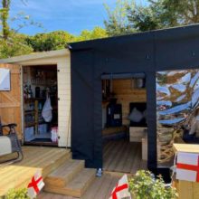 Dark Grey Gazebo Panels