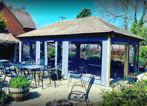 Restaurant Gazebo Side Panels zip door