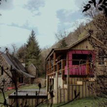 Burgundy Gazebo Sides