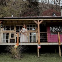 Burgundy Gazebo Side Panels