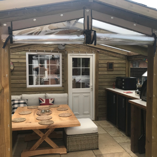 BBQ Room Canvas Wall