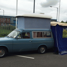 Motor Home Vintage Canopy