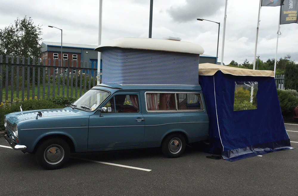 Motor Home Vintage Canopy