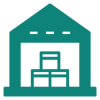Teal Factory Icon